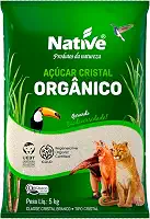 Açúcar Cristal Orgânico, Native 5 kg