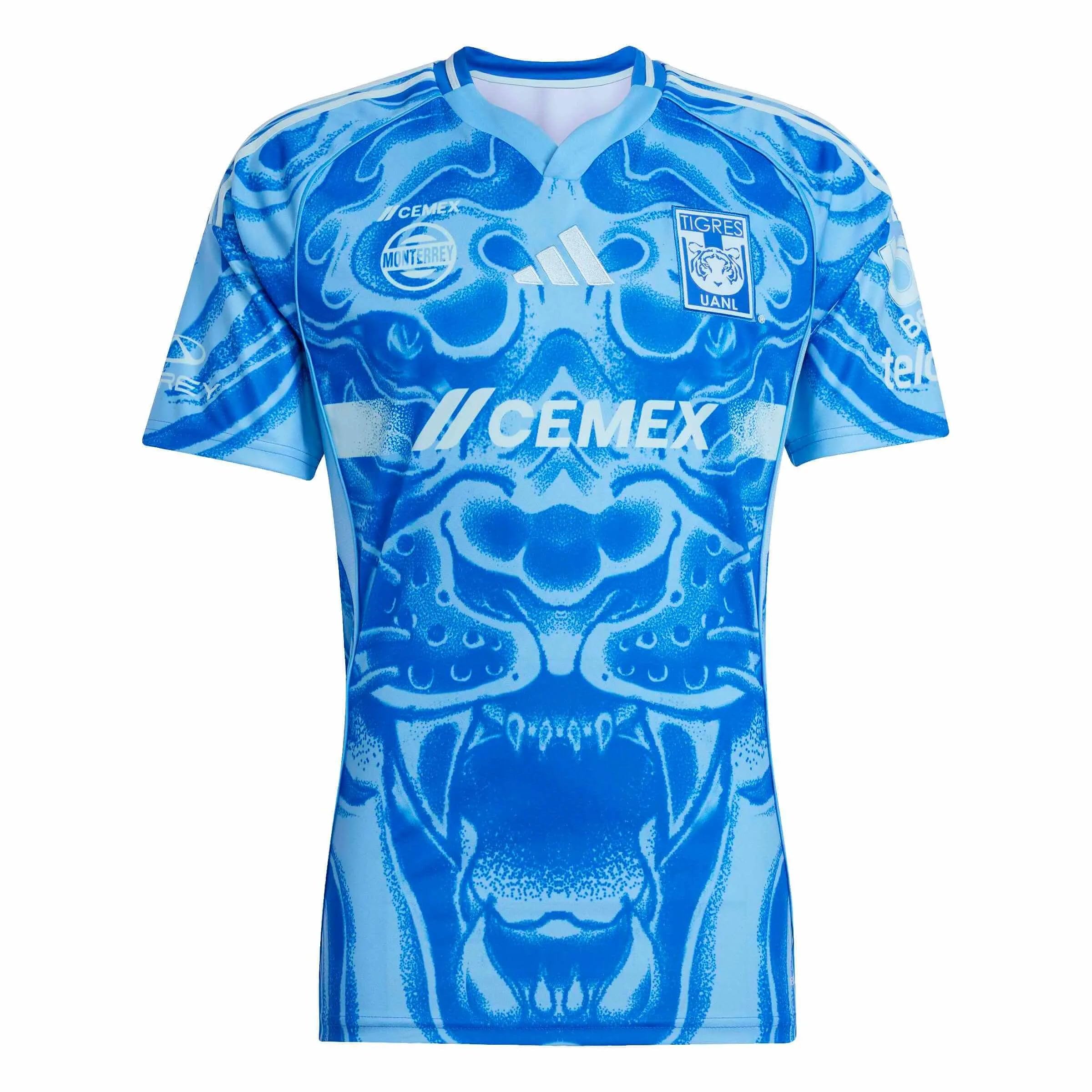 adidas Tigres UANL Away Men's Soccer Jersey 25/26, Blue, XXL