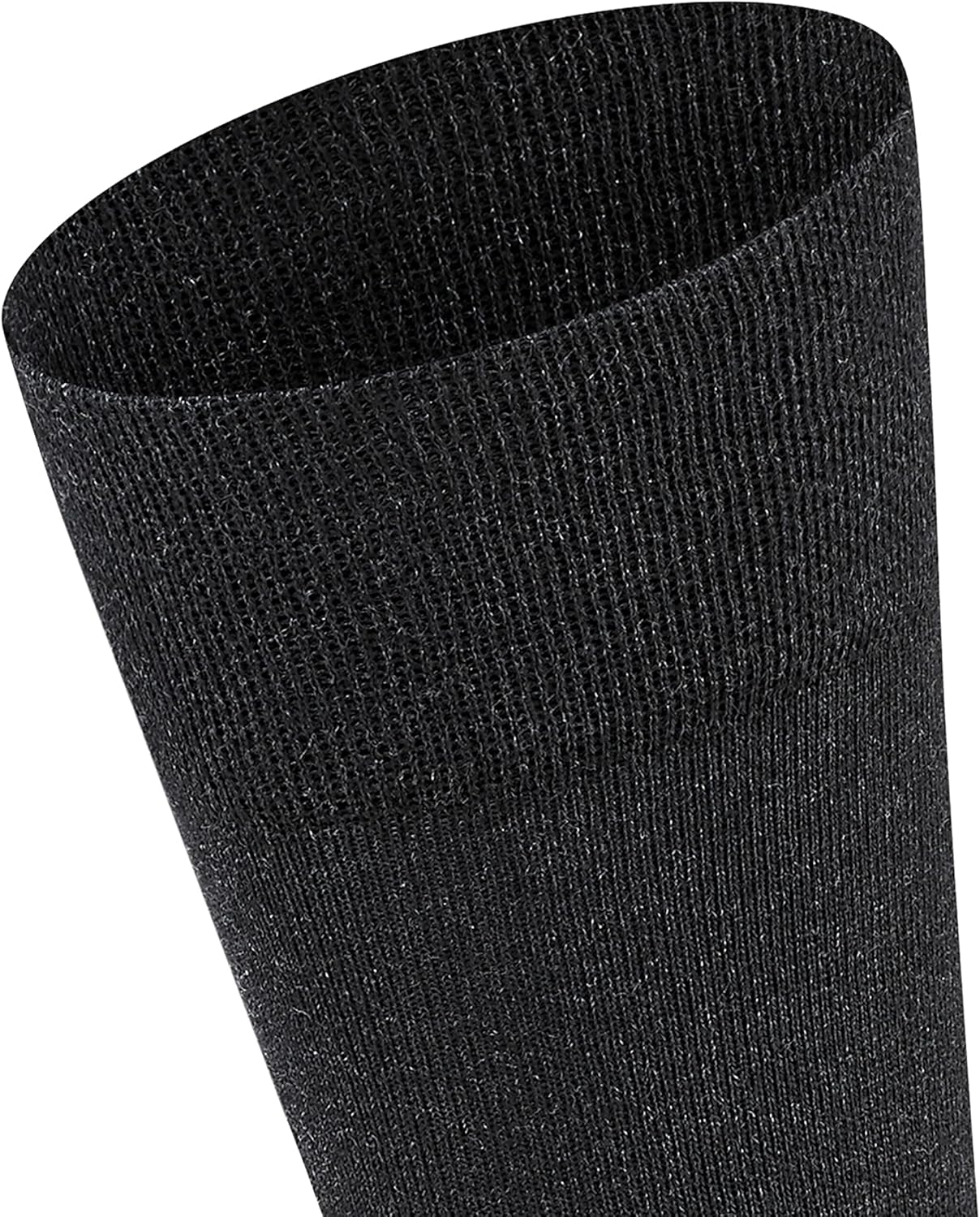 FALKE Men's Sensitive London Socks, Wide Top, Skin-Friendly, Great for Diabetics, Breathable, Sustainable Cotton, Grey (Anthracite Melange 3080) - Sustainable, 12.5-15, 1 Pair - Image 5
