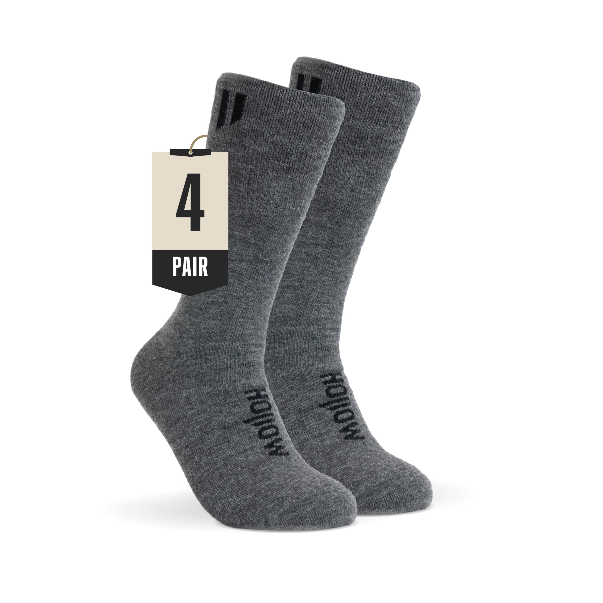 HOLLOW Calcetines de alpaca para hombre y mujer, absorben la humedad, calcetines de alpaca para senderismo, correr, regulación de temperatura