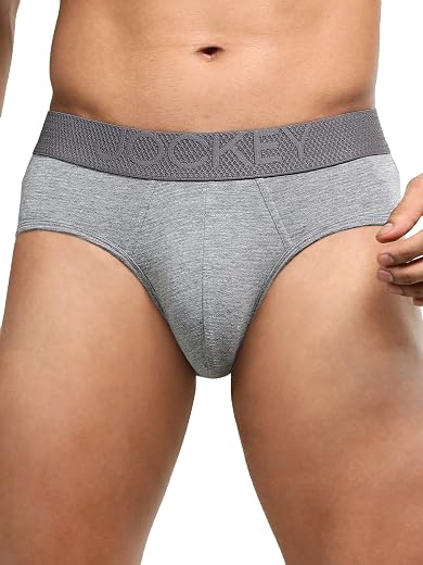 Jockey LM05 Men's Bamboo Cotton Elastane Mesh Brief with Ultrasoft Waistband and Stay Dry Treatment