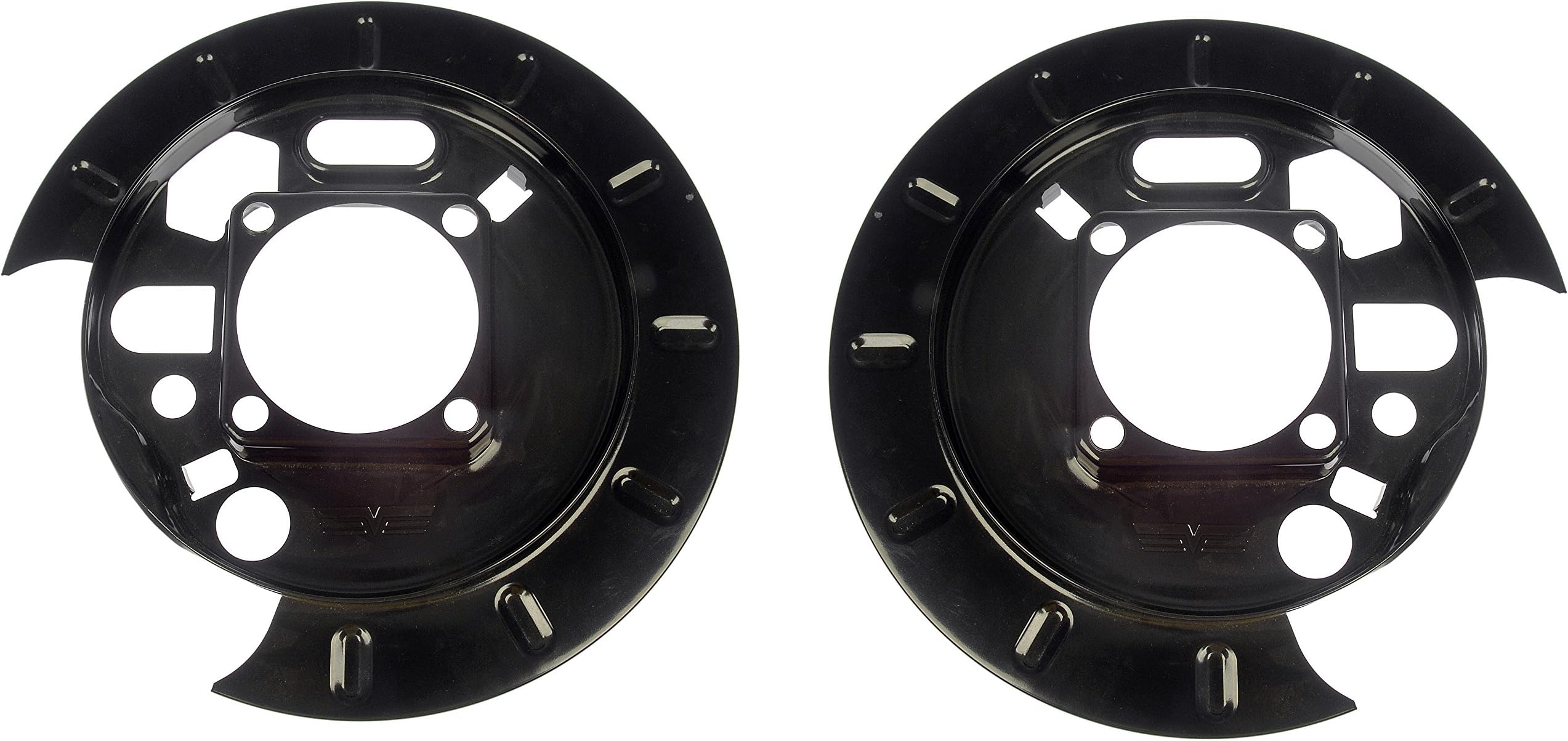 Rear Brake Backing Plate Dust Shield Set of 2 Compatible