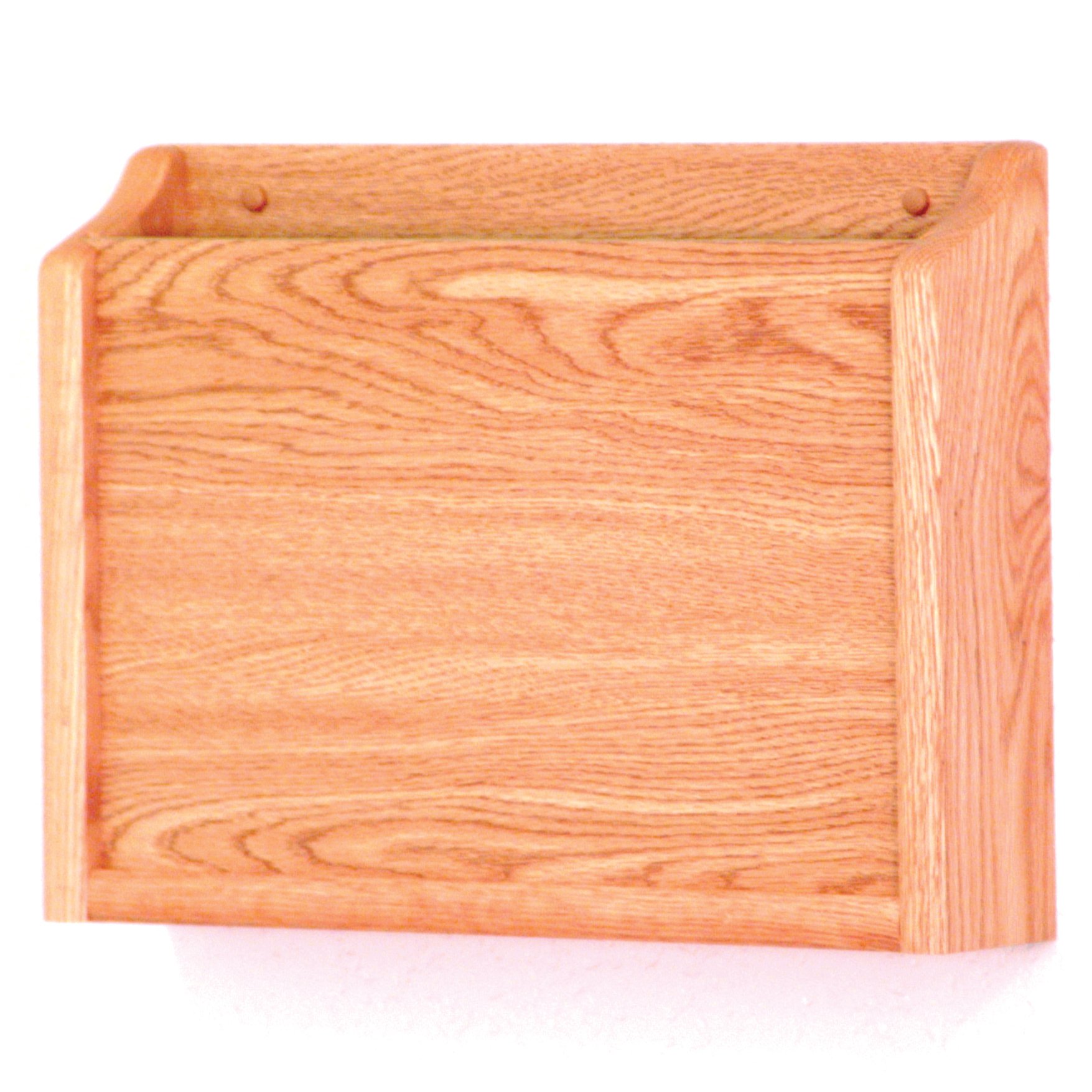 Wooden Mallet Privacy Chart Holder, HIPAA Compliant, Letter Size, Light Oak