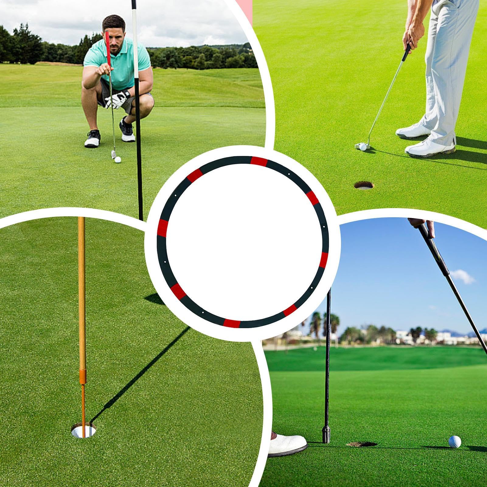 Zielringe für Golflöcher, Golf-Kreisziel | grünes Chipping Praxis als Ziele, faltbares Designfeldgerät für Putt oder S