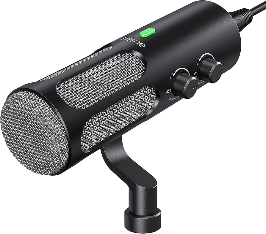 Amazon.co.jp: FIFINE ダイナミックマイク USB/XLR接続可能 単一