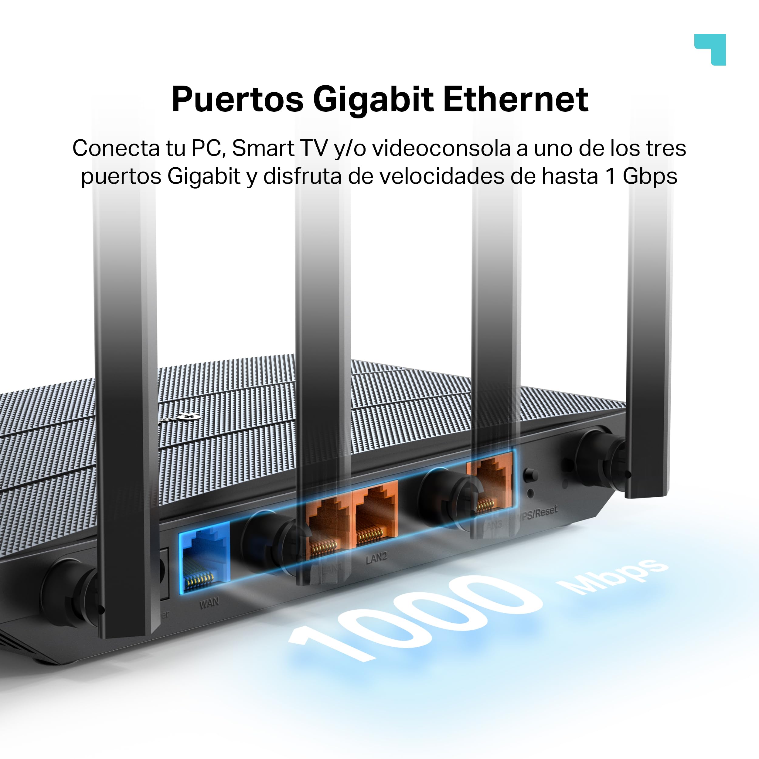 TP-Link Archer AX18 Router, Czarny, 4 porty