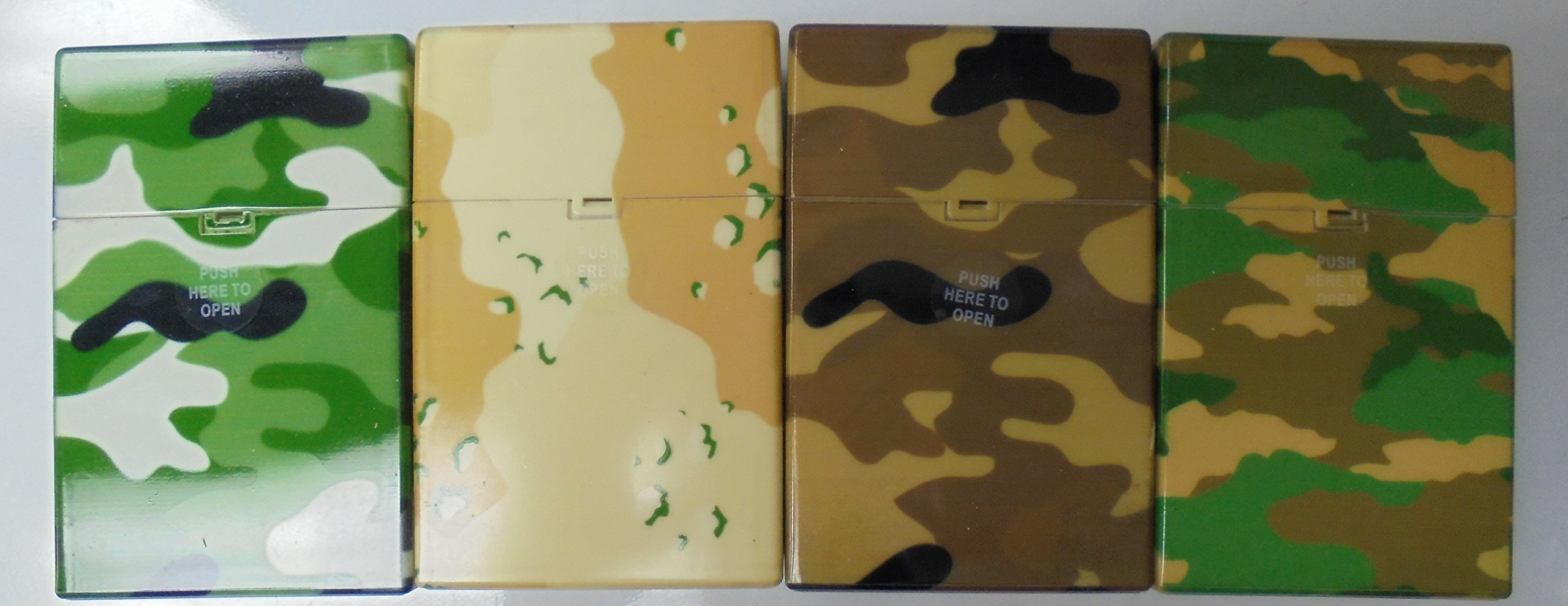 Amazon.com: Cigarette Case for 100s, Push to Open Design, Camouflage  Pattern, Plastic (2) : Health & Household