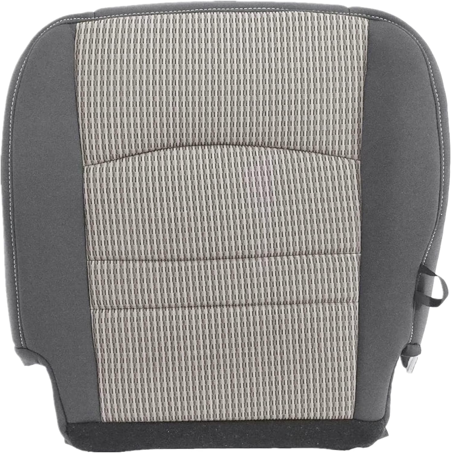 GXARTS Driver Side Bottom Cloth Replacement Seat Cover Gray Compatible with Dodge Ram 1500 2500 3500 4500 5500 2009 2010 2011 2012