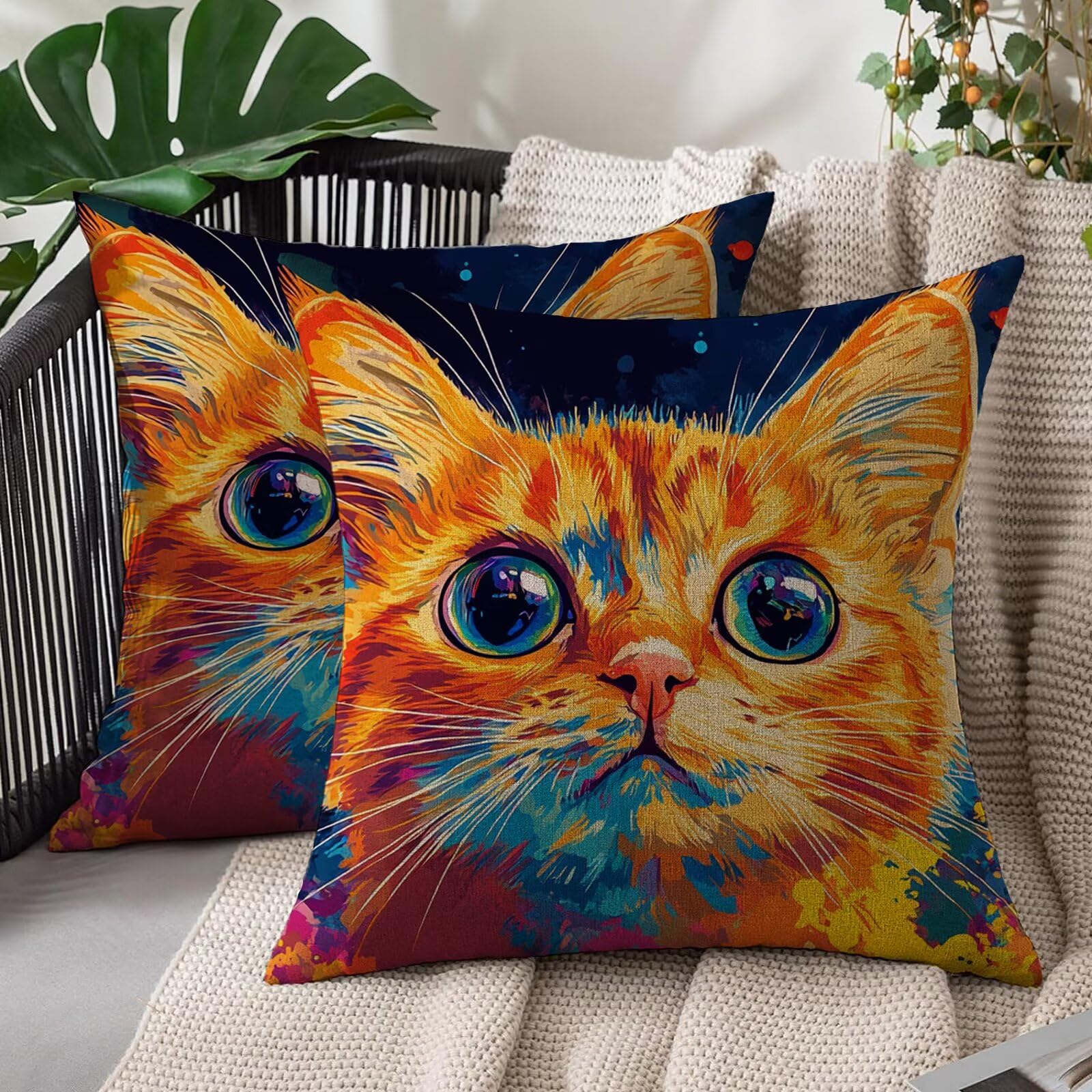 Coussin extérieur résistant à l'eau 40x40 pour protéger et embellir votre canapé