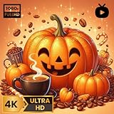 Pumpkin Spice Cafe: Cozy Autumn Sounds, Relaxing Coffee Shop Music & Fireplace