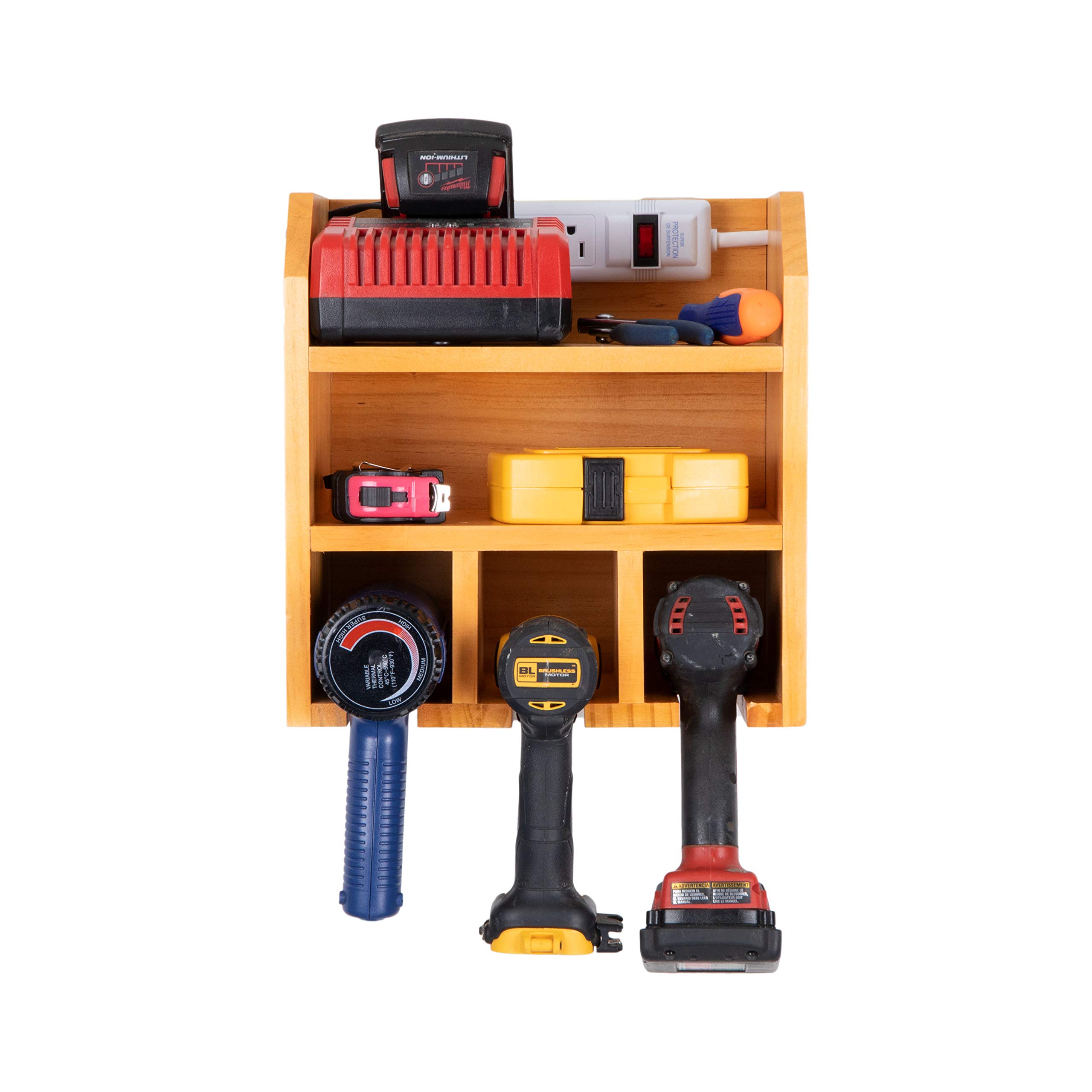 Buy Iron Power Tool Organizer for Garage Fully Assembled Wood