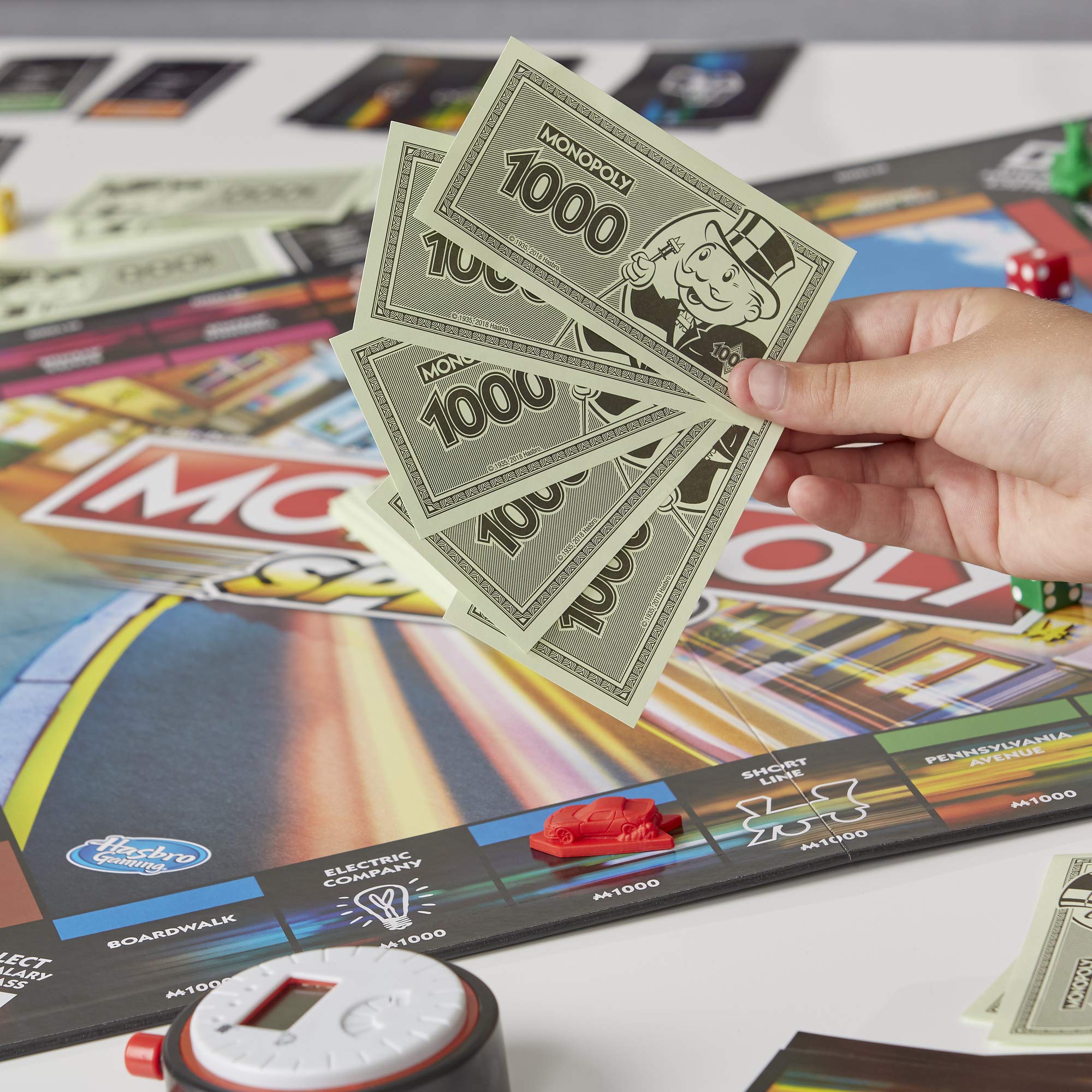 Monopoly Speed - Jeu de Societe - Jeu de Plateau - Version Française E7033101