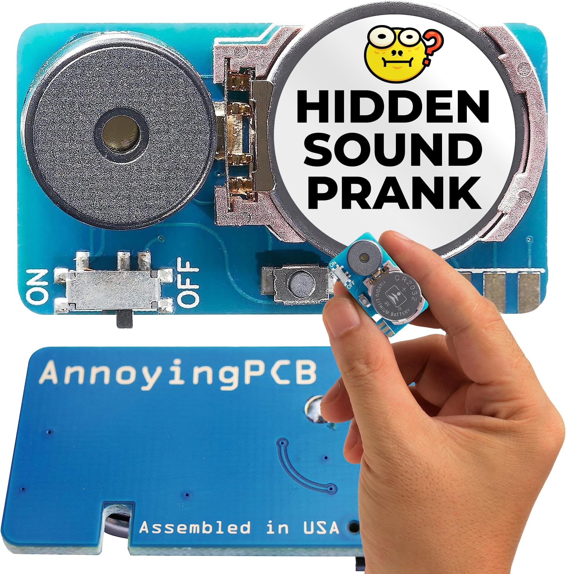 AnnoyingPCB - Cricket Noise Maker Prank - The Prank Device that Won’t Stop Beeping for 3 Years