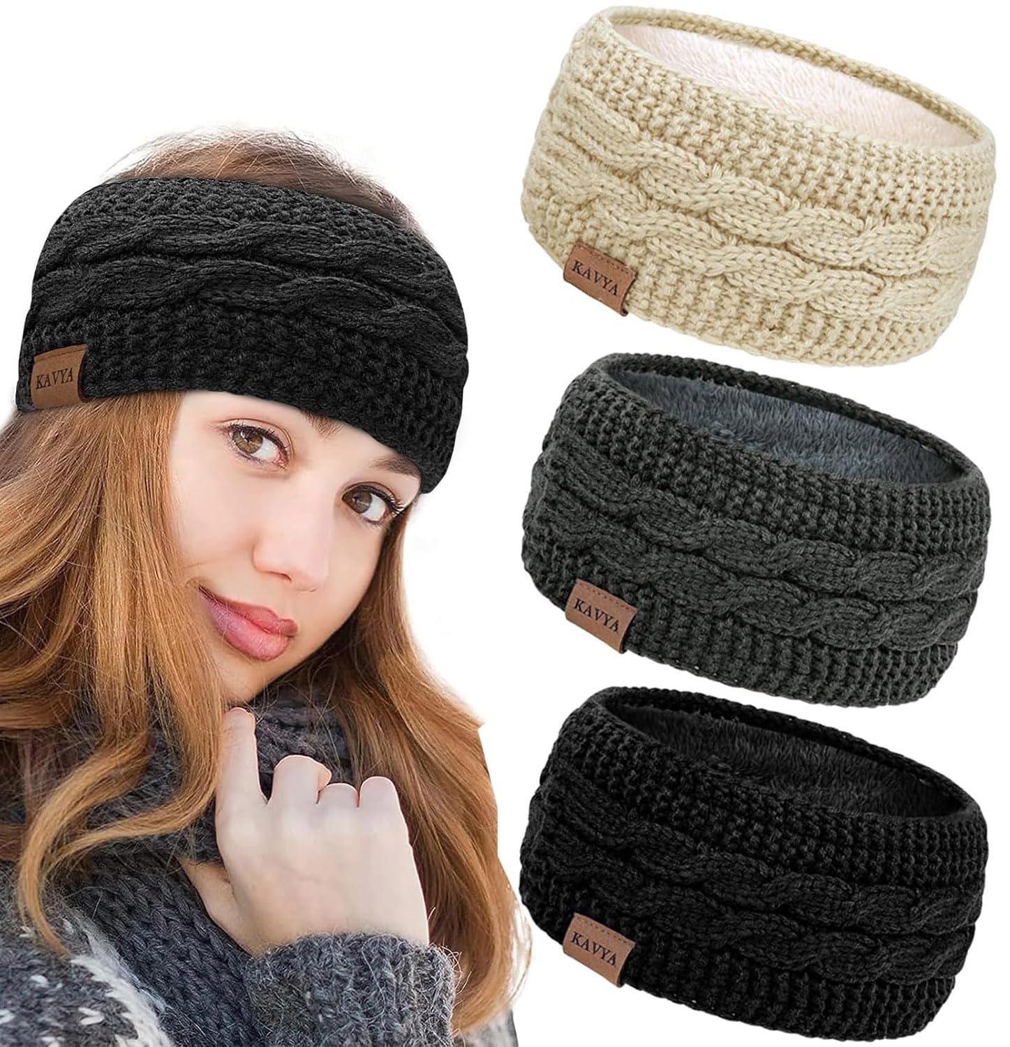 Fascia Per Capelli Axy® Pelle Effetto Cuoio – Cerchietto Donna Elegante HR27AL