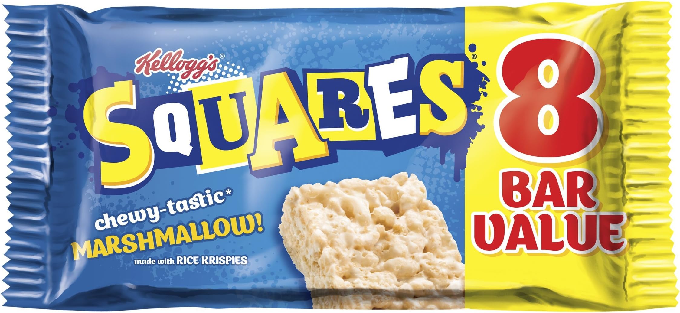 Kellogg's Kellogg's Rice Krispie Squares Marshmallow, 224 Grams
