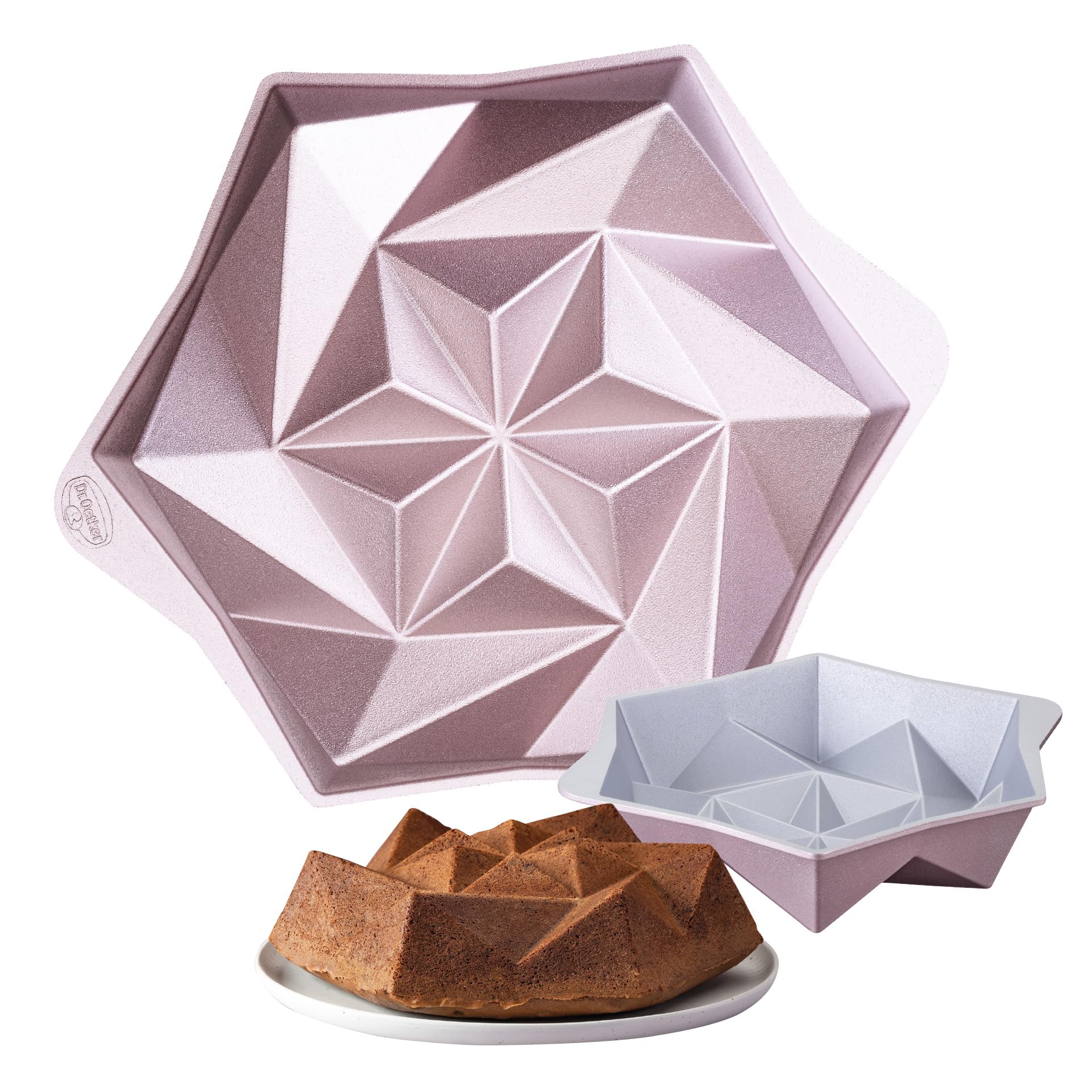 Moule rond origami Dr. Oetker pour rater aucun démoulage de kouglof