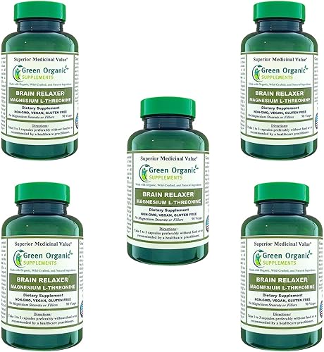 Miniatura 6 de Green Organic Supplements Magnesio L-treonina 90 VCaps