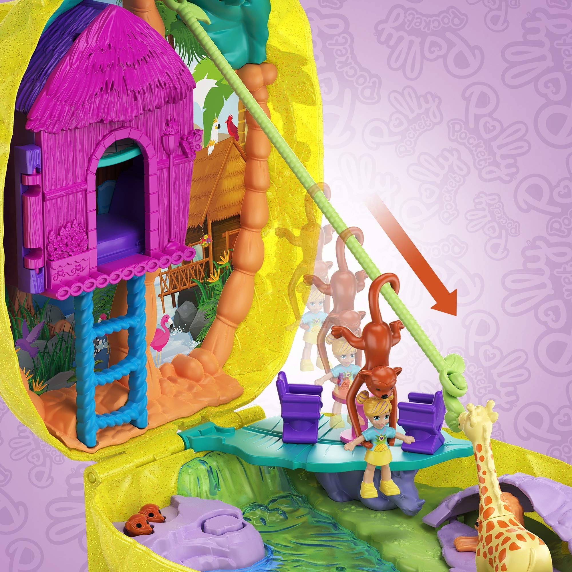 Amazon.co.jp: ポリーポケットポケットワールドクロスバック