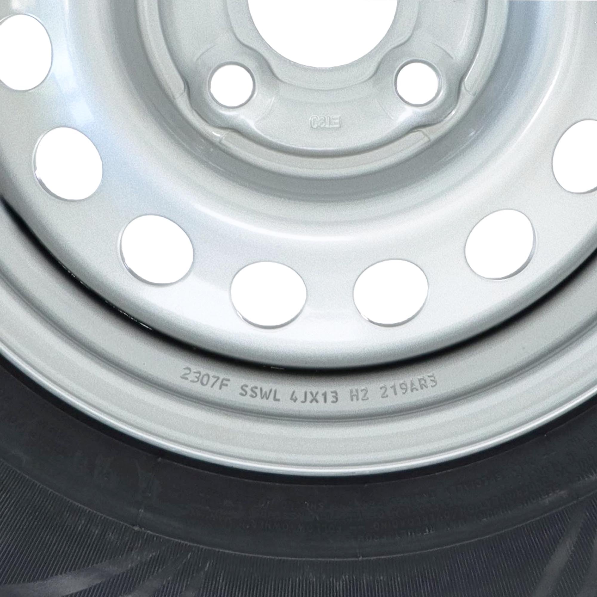 The Drive Komplettrad 155/80R13 84N XL für Pkw-Anhänger & Caravan – Felge 4Jx13 H2 ET30 – Lochkreis 4x100 – Tragkraft 500kg – max. 140 km/h – hochwertiges Ersatzrad speziell für Anhänger