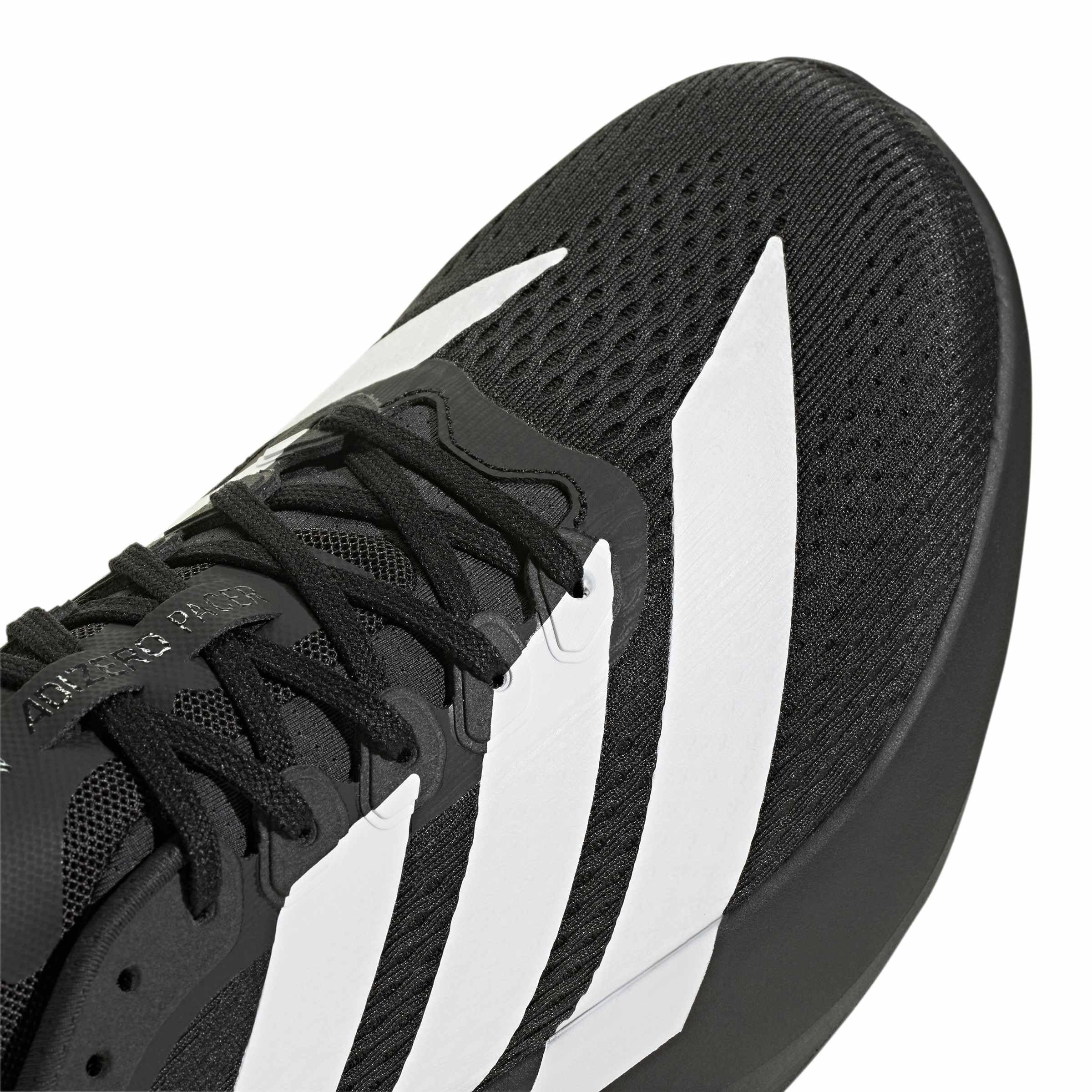 adidas Hombre Adizero Pacer Shoes, Core Black/FTWR White/Carbon, 43 1/3 EU
