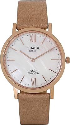 TIMEX Analog White Dial Women's Watch-TWEL12604