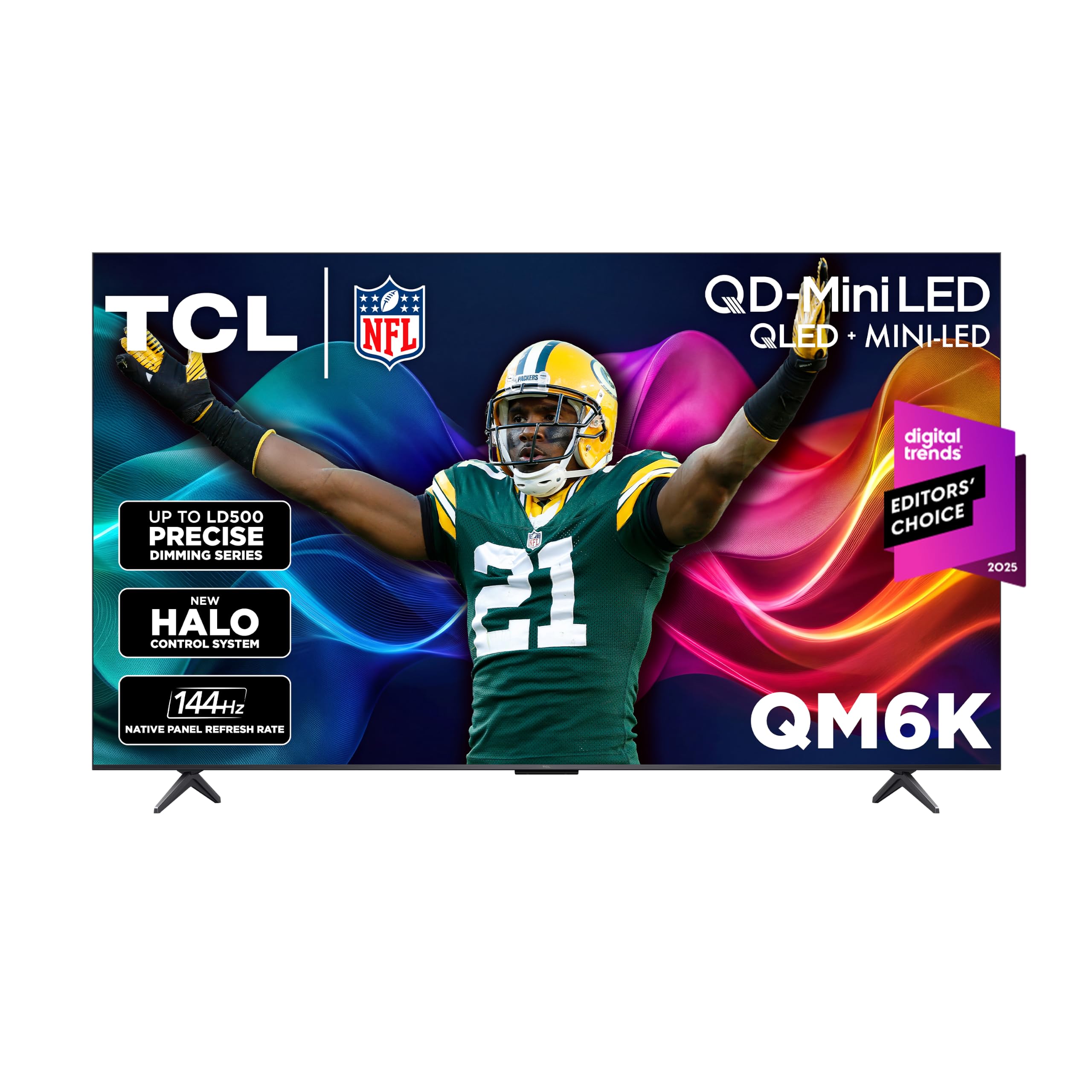 TCL 85 Inch Class QM6K Series | Mini LED QLED 4K HDR | 85QM6K, Latest Model | 120HZ-144HZ High Brightness Smart Google TV Dolby Atmos Onkyo Audio | Voice Remote Alexa Gaming Streaming Television