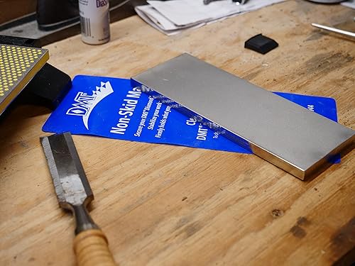 Miniatura 7 de Tecnología de mecanizado de diamante (DMT), piedra de banco afilada de diamante de 6 pulgadas de diámetro, afilador de grano grueso (D6C)