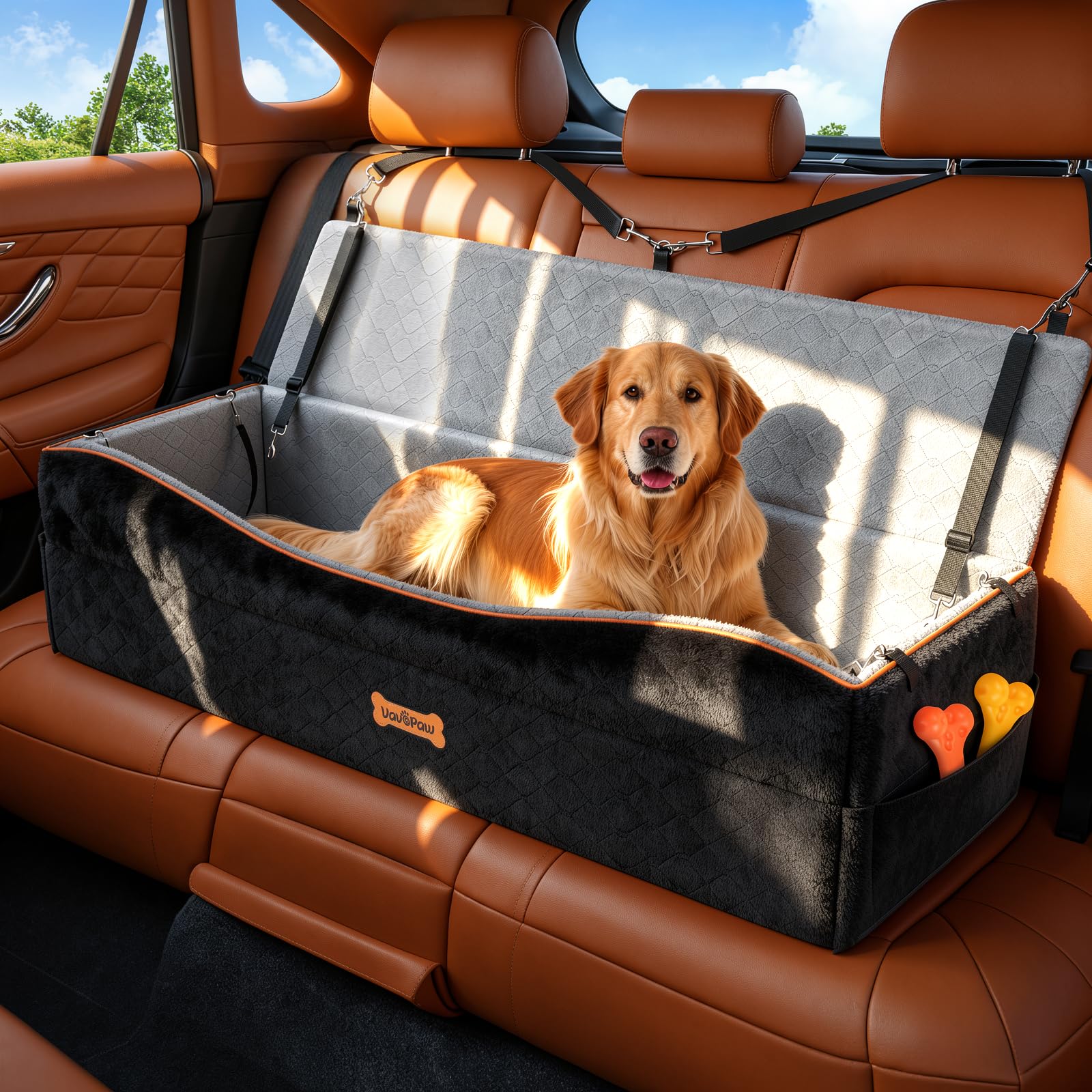 VavoPaw Car Seat for Large Dog