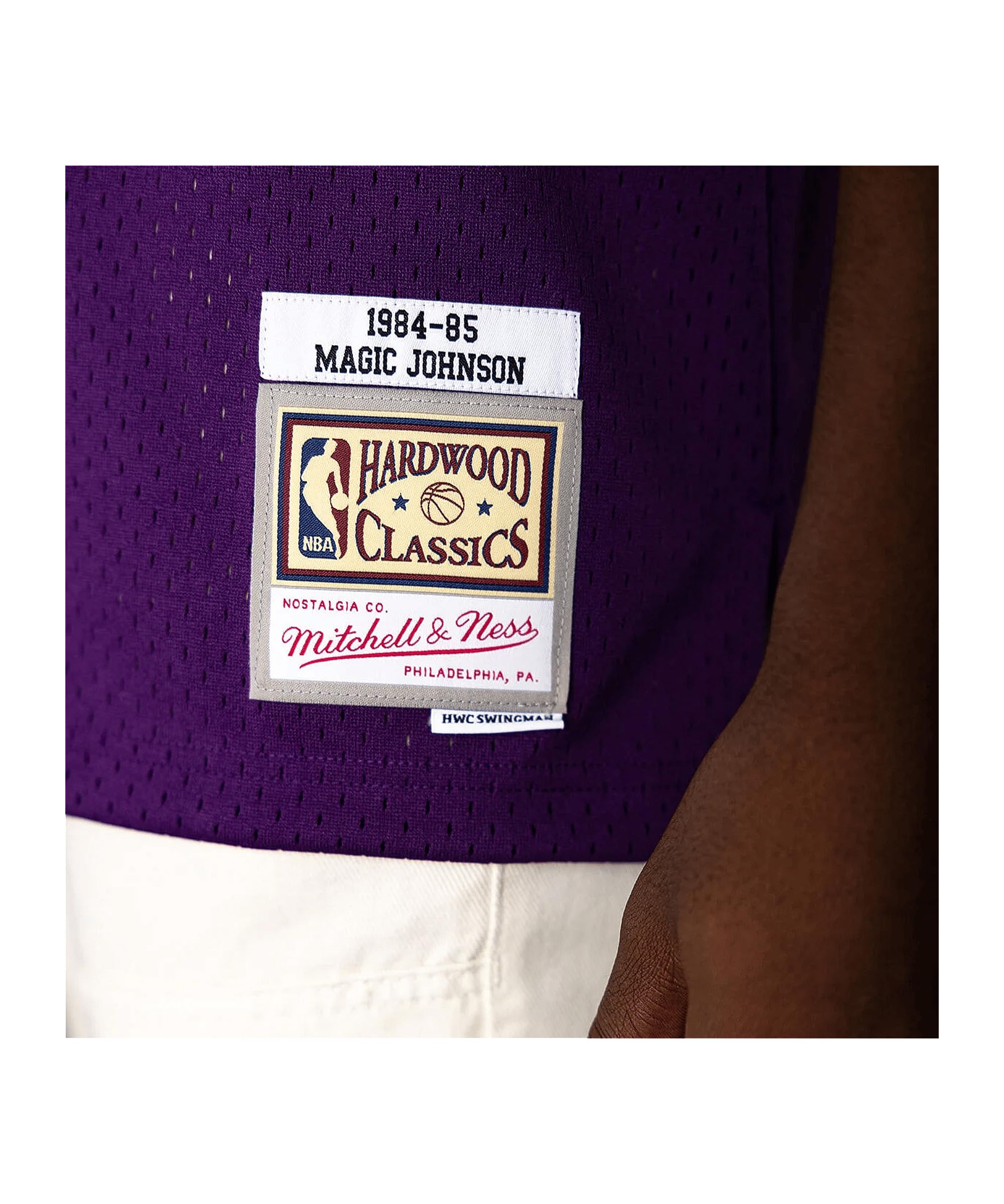 Mitchell & Ness Herren 2.0 La Lakers T-Shirt