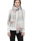 Women's Fashion Long Shawl Big Grid Winter Warm Lattice Large Scarf