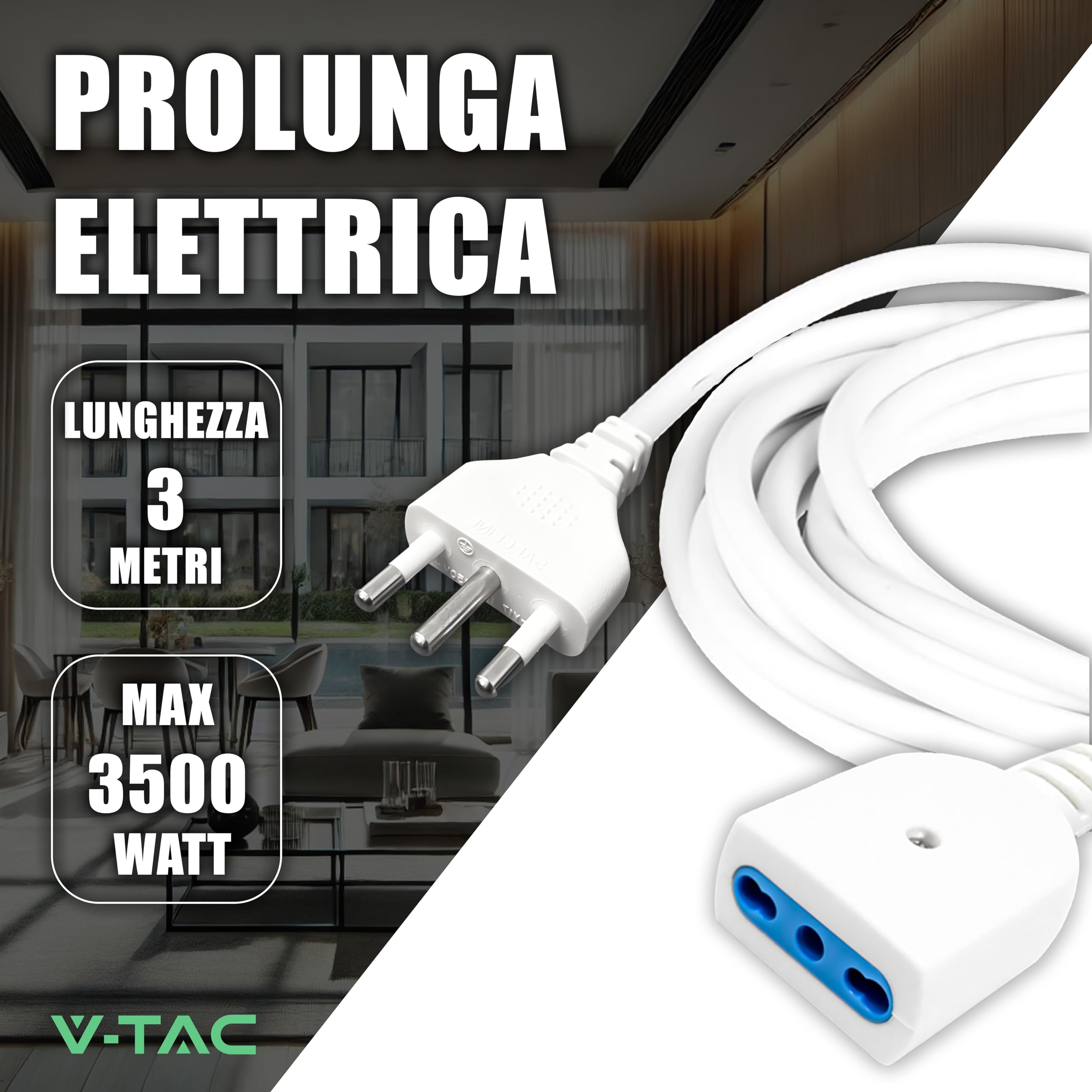 Cavo Di Prolunga 10 M Nero Acquista Da OBI - OBI Italia - Foto 3