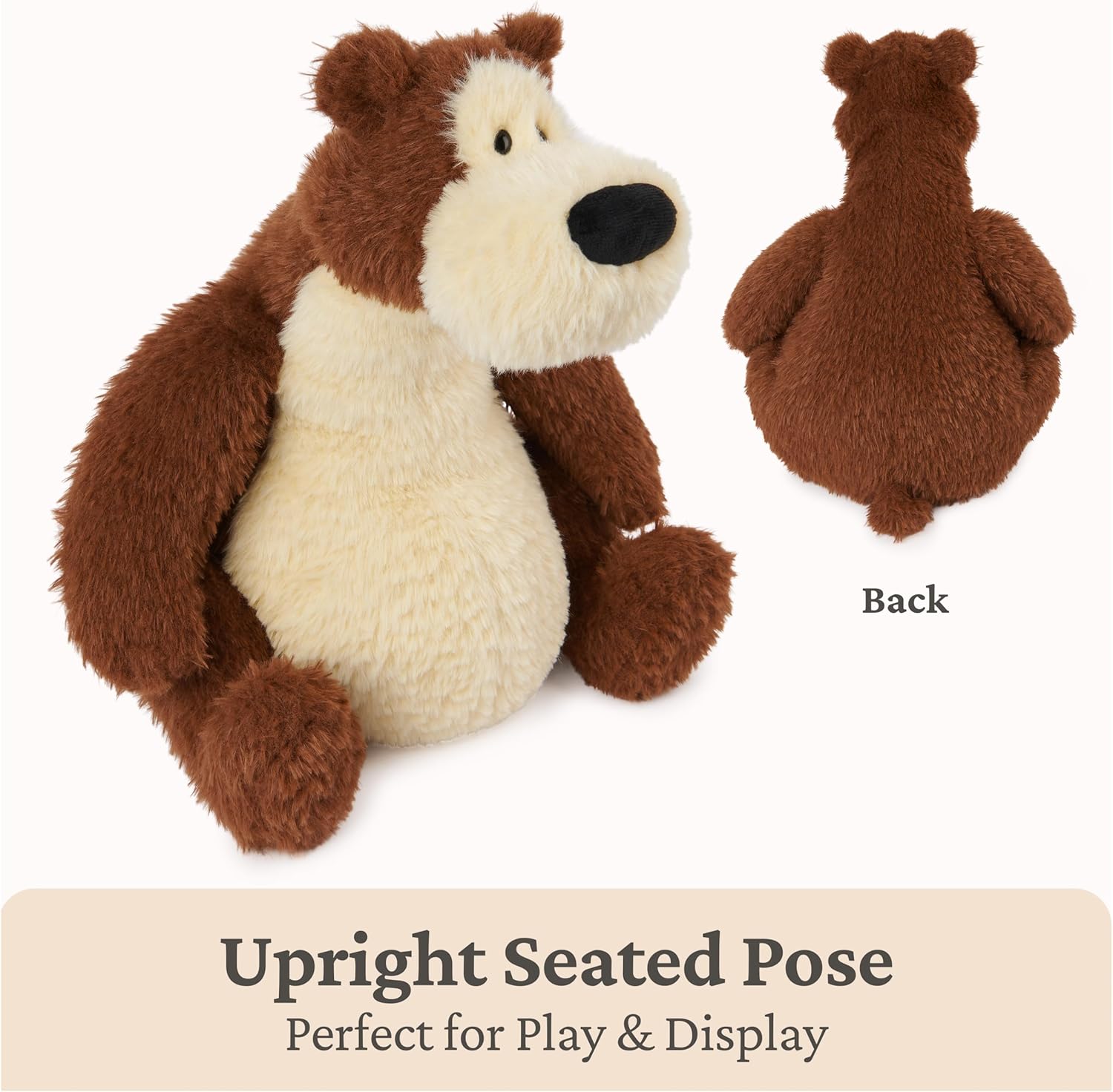 GUND Goober Classic Teddy Bear, Award-Winning Stuffed Animal for Ages 1 and Up, Brown, 11”