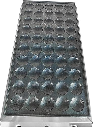 Miniatura 7 de Máquina de hacer gofres antiadherente de gas LPG de 50 agujeros, mini panqueques holandeses, máquina de hierro Takoyaki, sartén para pulpo, bolitas