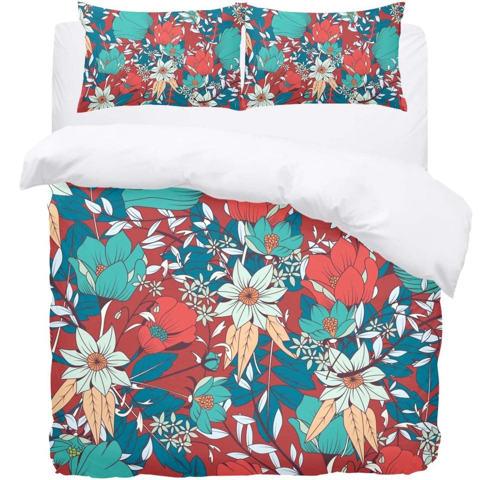Housse de couette motif japonais vintage pour retrouver un sommeil serein