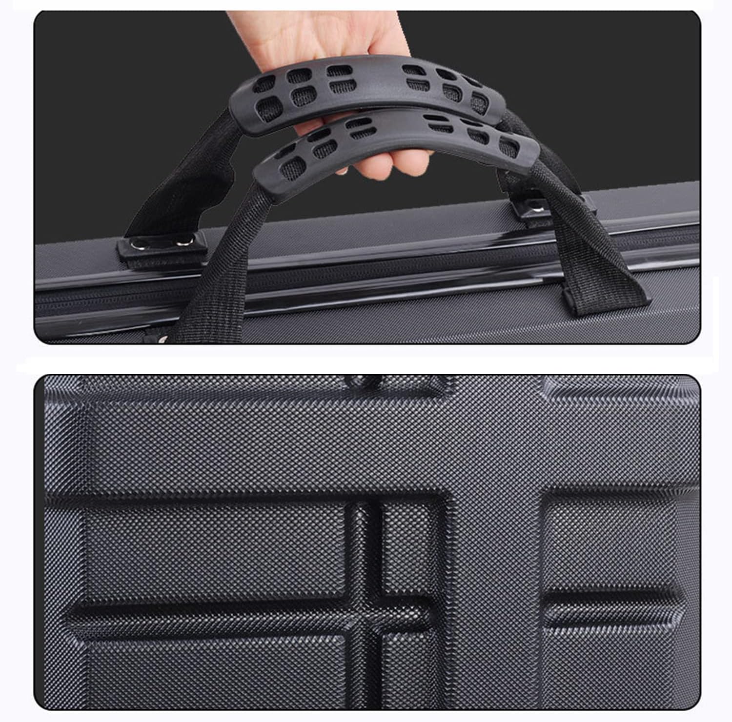 tonchean Takedown Recurve Bow Case Hard with Shoulder Strap, Recurve Bow Travel Case ABS Portable Archery Recurve Bow Hard Case with Arrow Separator for Hunting Outdoor Shooting Practice : Sports & Outdoors