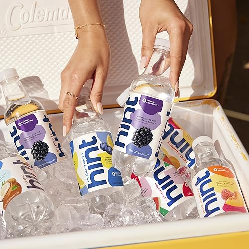 Miniatura 43 de Agua premium de esencia Hint, botellas de 16 onzas (pack de 12)