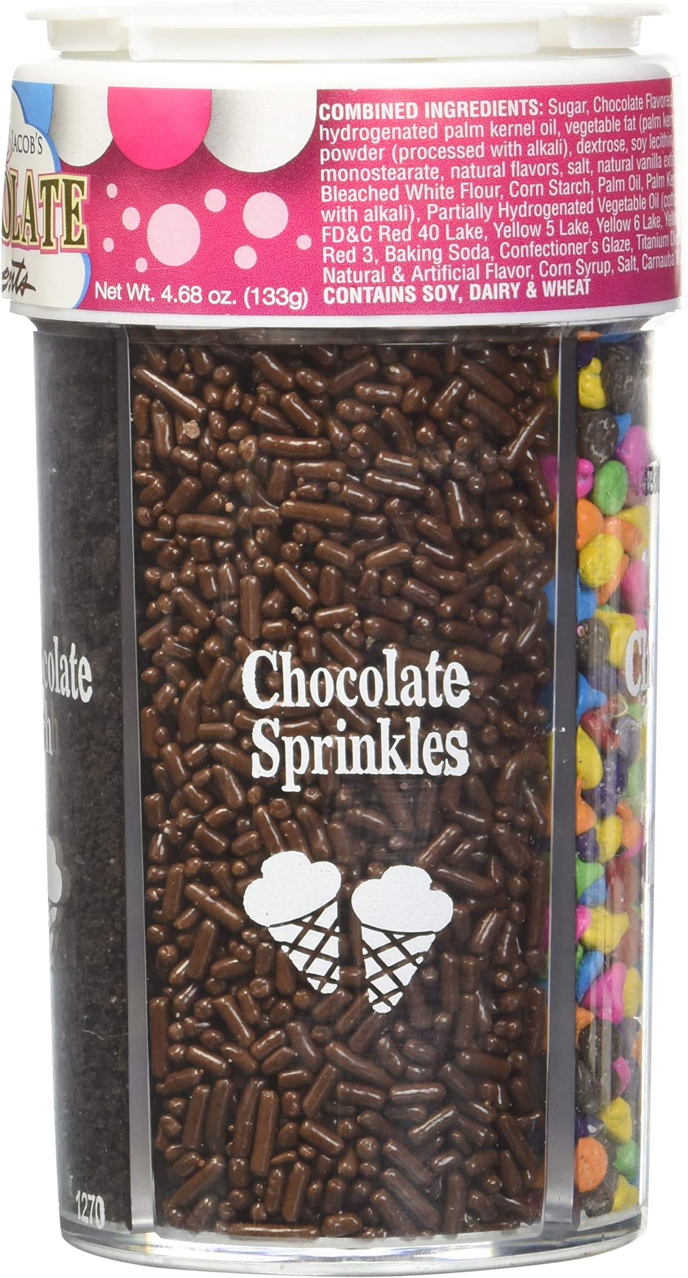 Dean Jacob's 4in1 Chocolate Accents ~ 4.68 oz.