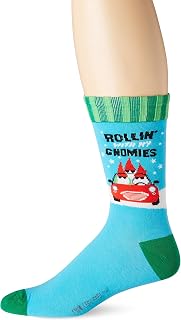 Two Left Feet unisex adult Holiday Crew Socks