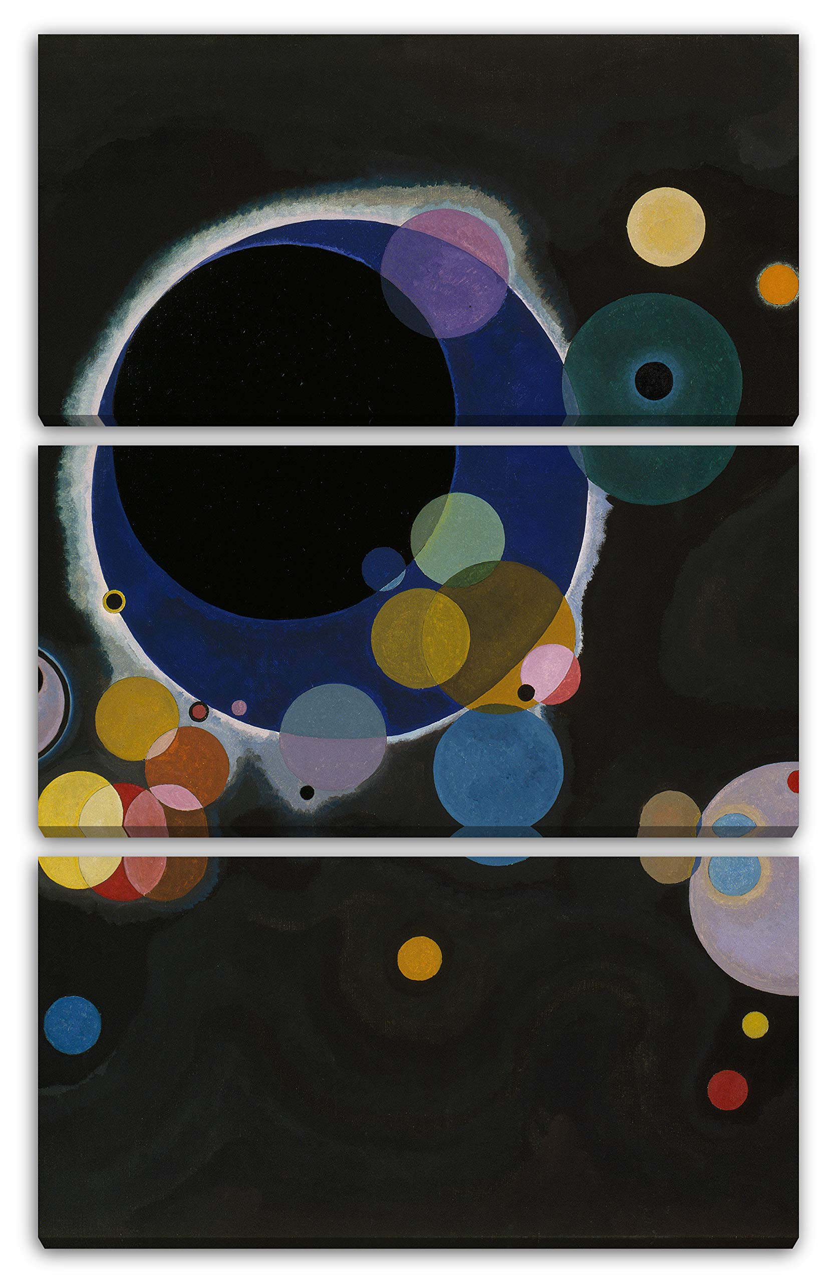 Sweatshirt "Several Circles" De Wassily Kandinsky (1926) - Art Abstrait - Coupe Classique, 241 G - 6