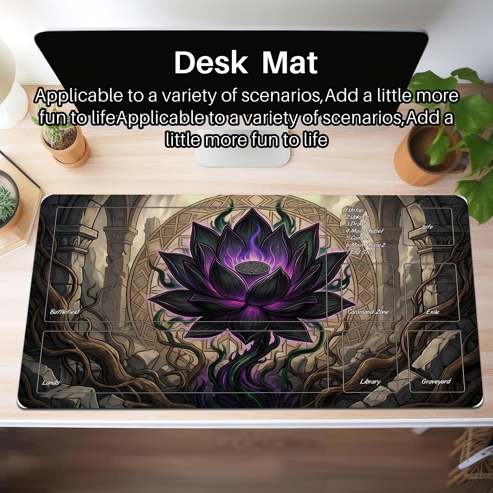 mtgプレイマット Amazon | Partypda MTGマット TCG DND プレイマット 収納バッグ
