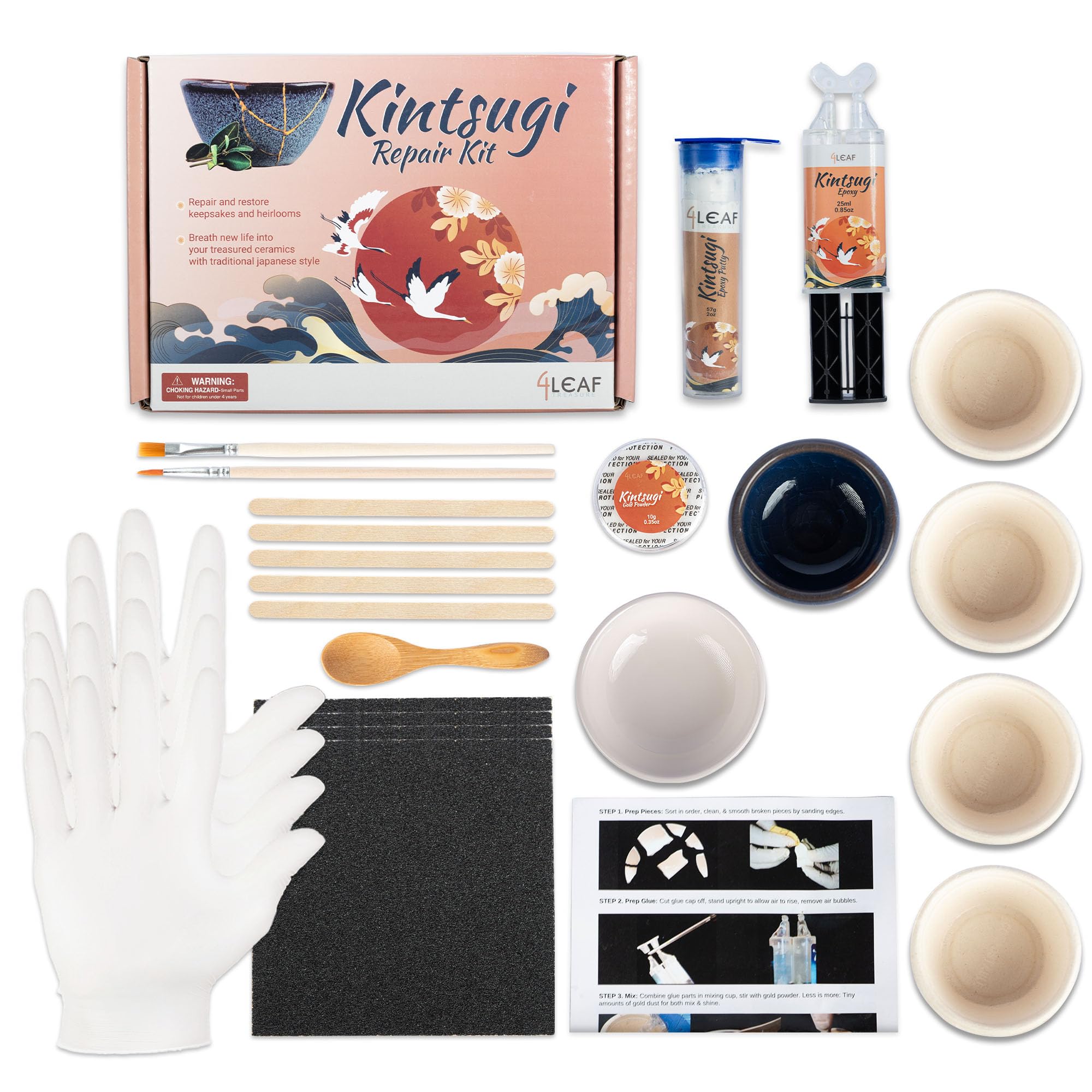 4LEAF TREASURE Complete Kintsugi Repair Kit
