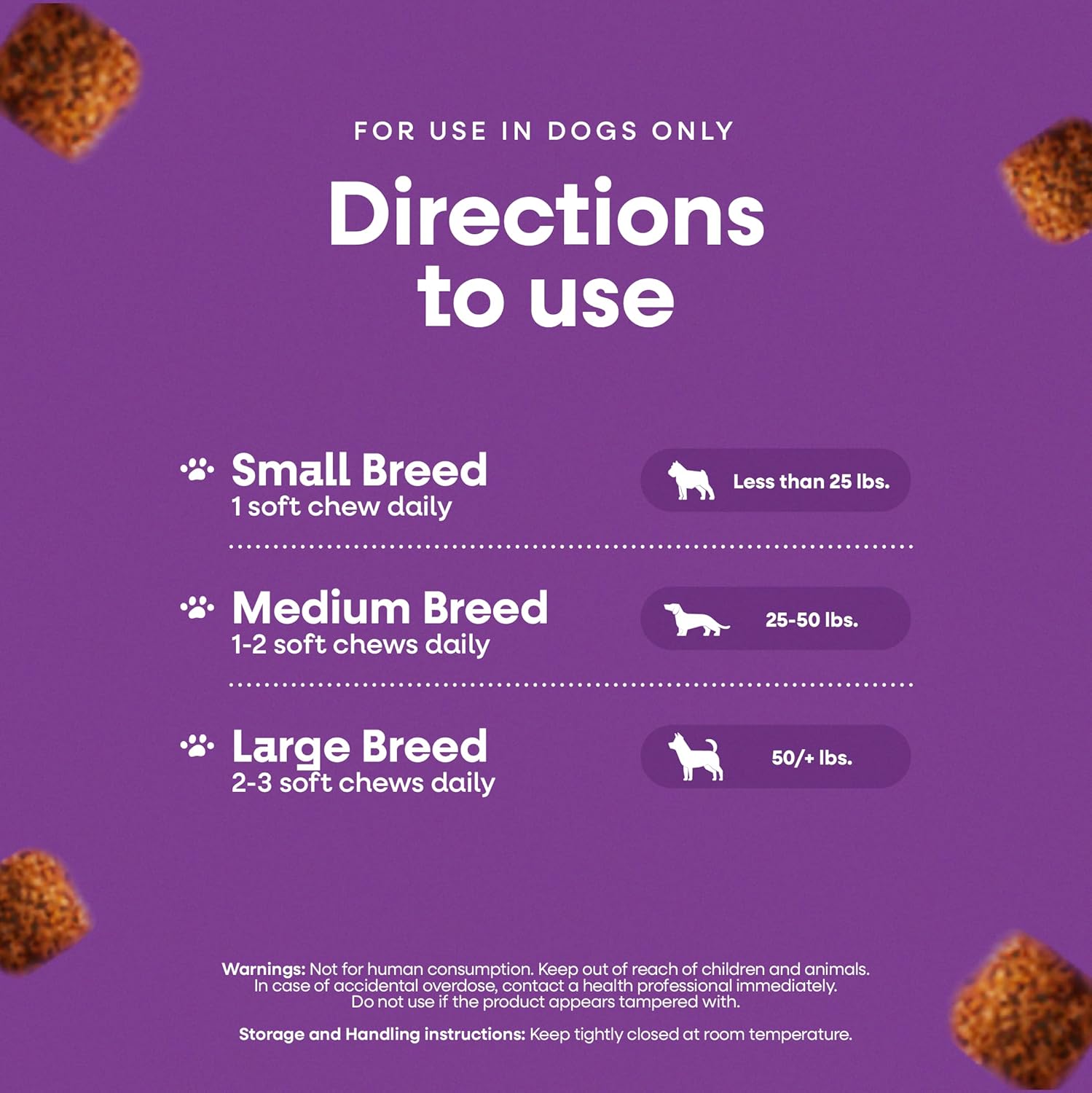 Multi Wellness Dog Multivitamin | Glucosamine, Chondroitin, Probiotics & Omega 3 for Joint Mobility, Digestive & Immune Support for Dogs| Beef Flavor Soft Chews, 90 Count