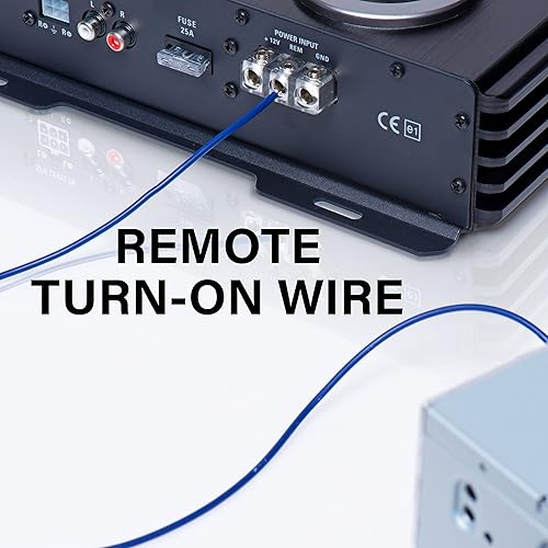 Miniatura 6 de BOSS Audio KIT2Amplificador de calibre 8Kit de instalación, 4 galgas, NegroAzulRojo