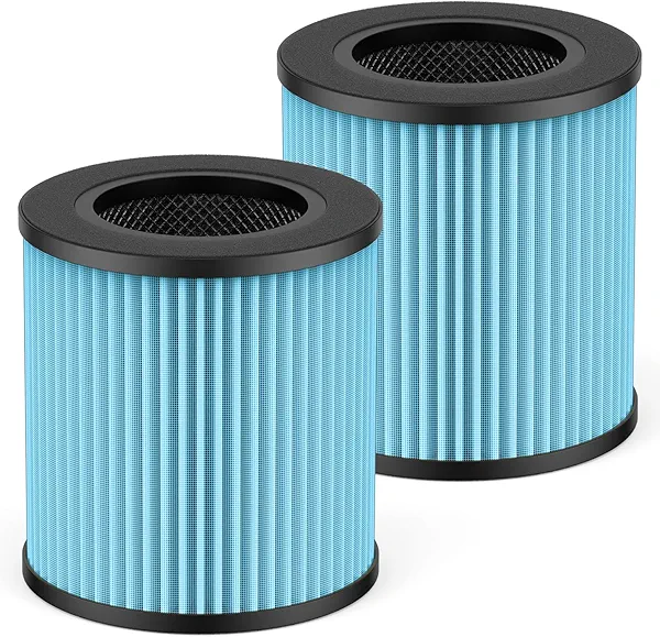 MOOKA B-D02L Official Certified Replacement HEPA Smoke Filter, 2PACK
