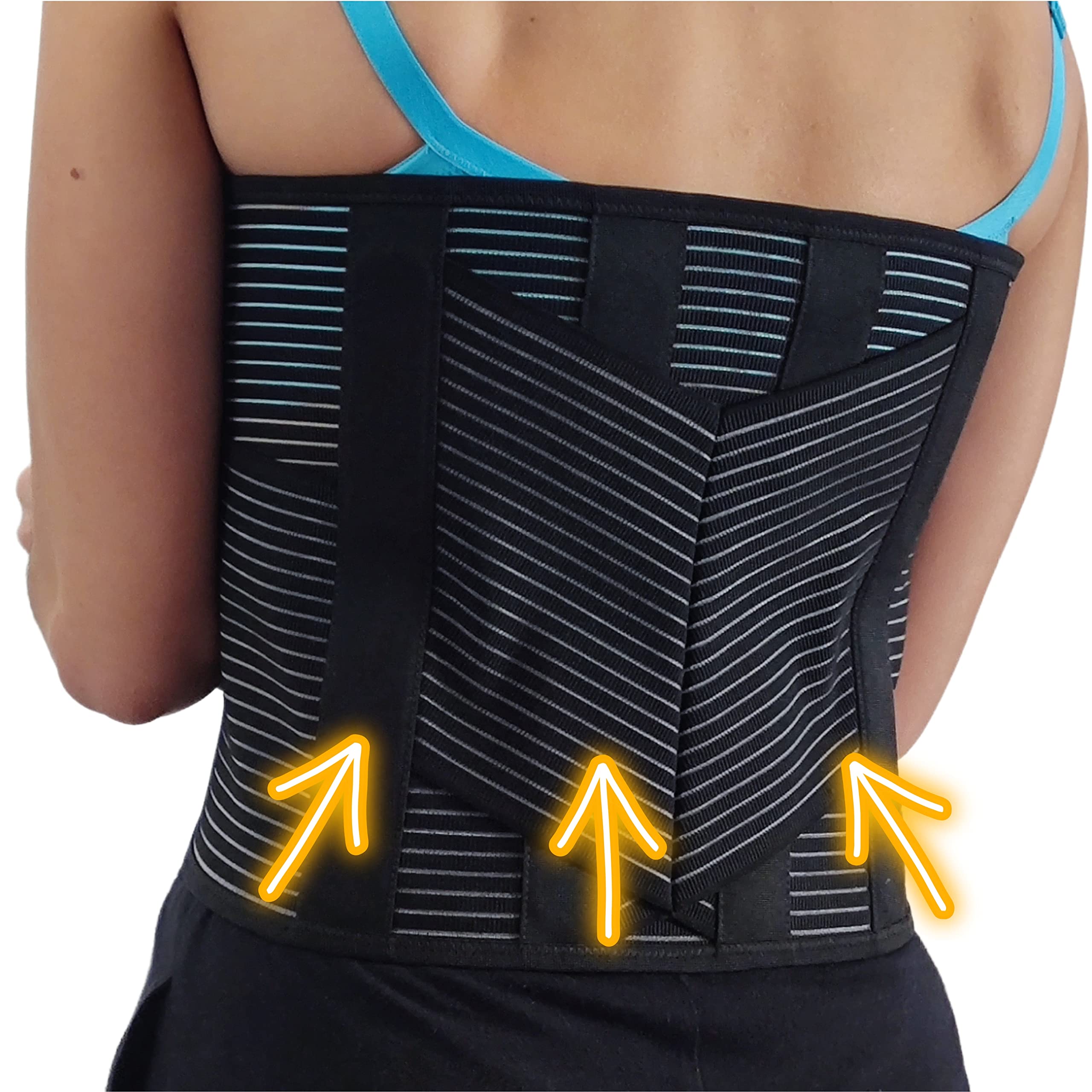 GYOUNG Fascia Lombare Supporto Schiena, Busto Correttore Posturale, Sostegno Lombare UOMO DONNA