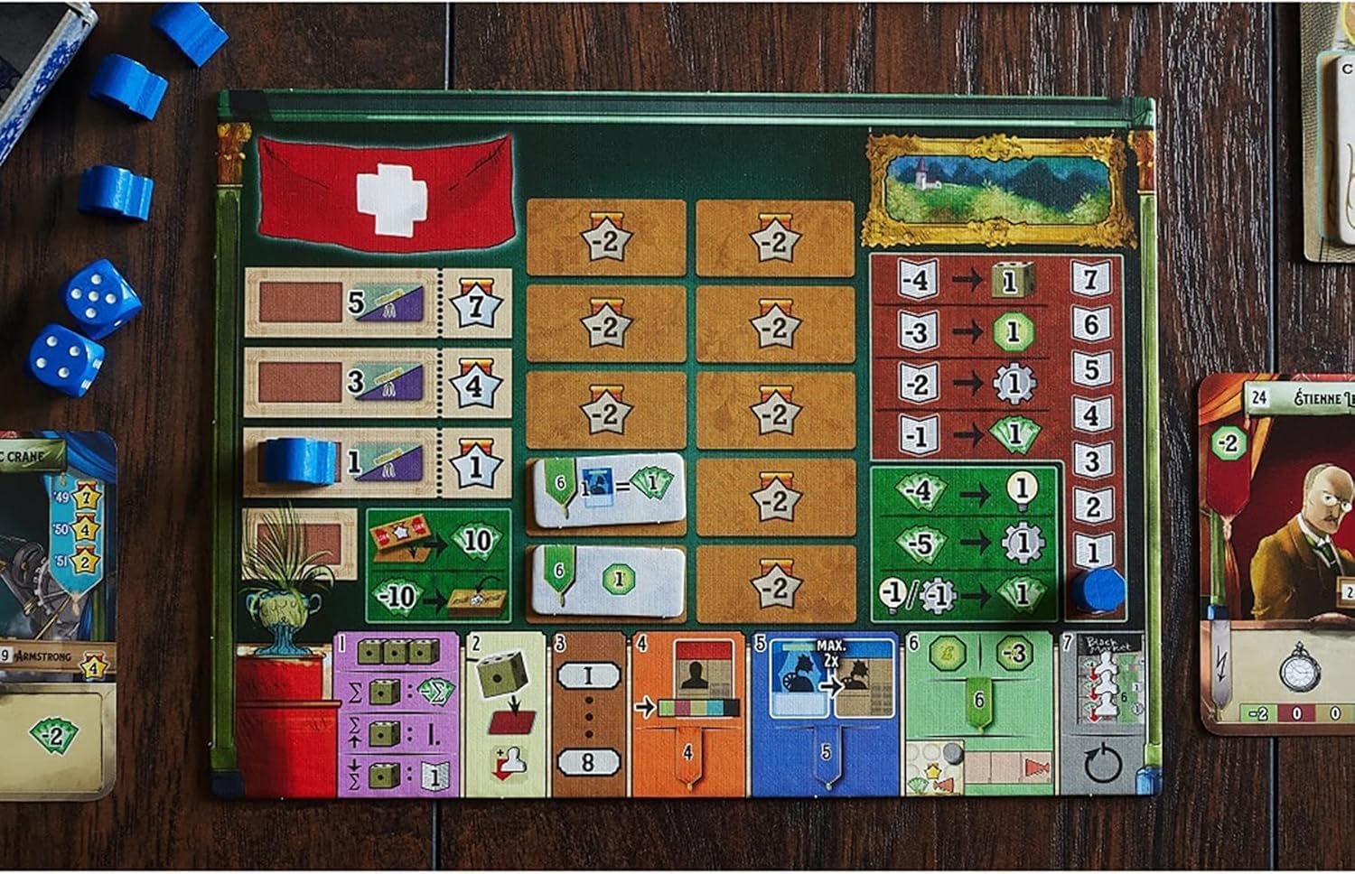 Capstone Games | Crystal Palace | Board Game | Base Game | 1 to 4 Players Ages 12+