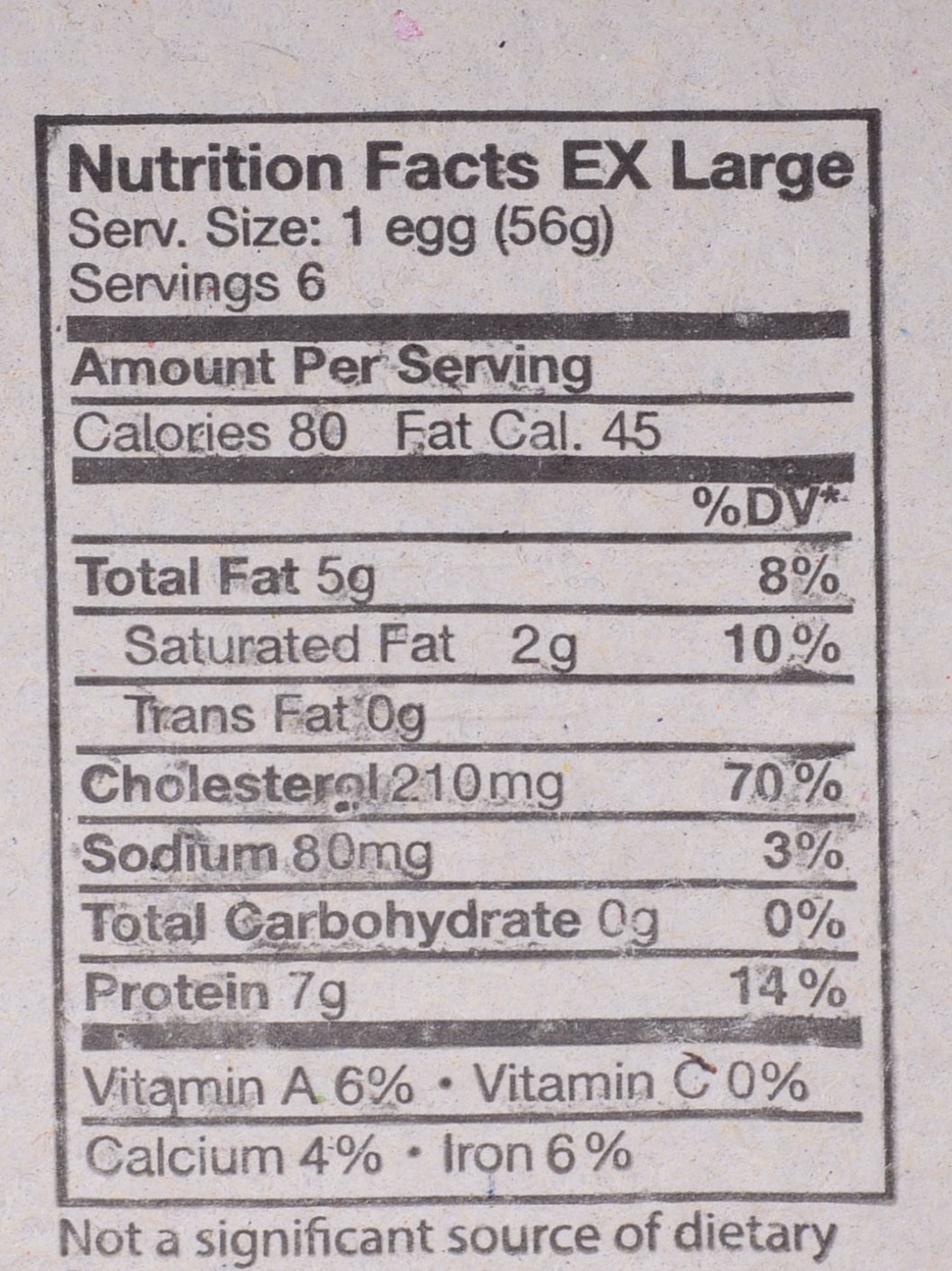 JUDYS Organic Extra Large Grade AA Eggs, 6 CT