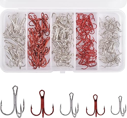 Kit de 150 ganchos agudos de pesca, ganchos de pesca agudos rojos afilados, ganchos redondos para agudos, de acero de alto carbono, con disponible en Yaxa Guatemala