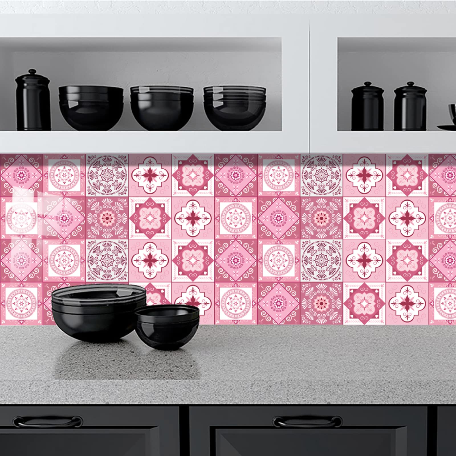 Decotalk Azulejos Autoadhesivos Para Salpicadero De 30