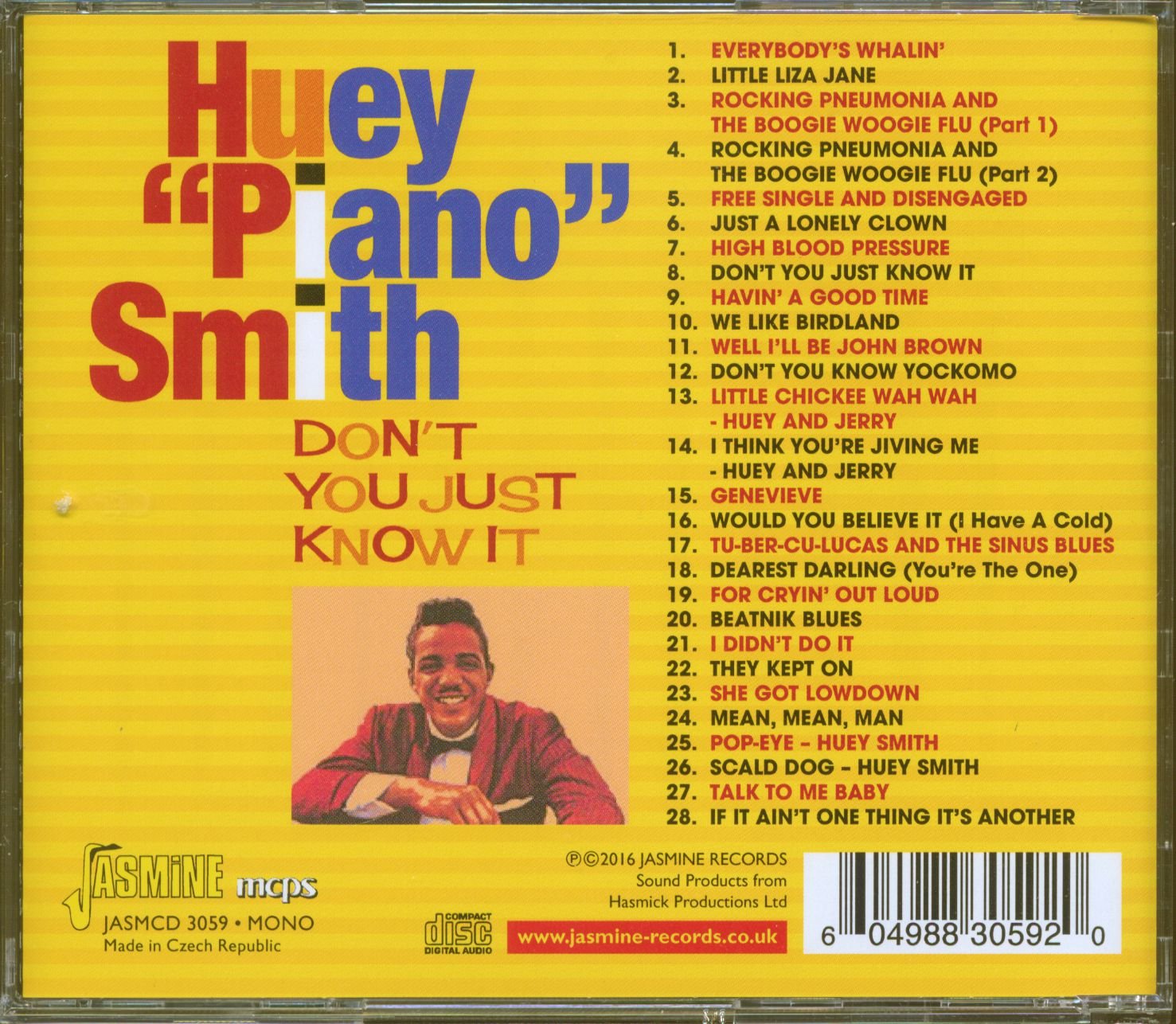 DonÆT You Just Know It: Very Best Of 1956-1962 Sin